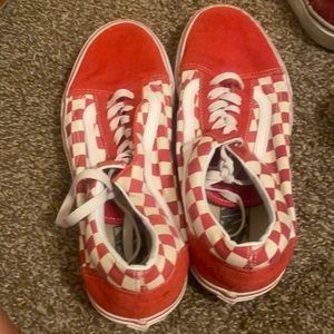 ALMOST BRAND NEW VANS WORN LIKE TWICE